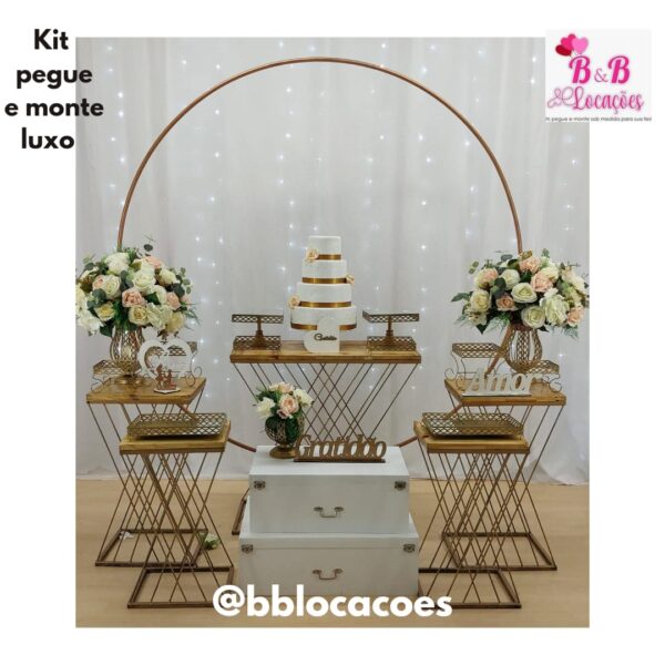 Kit Pegue e monte decoração aniversário noivado Guarulhos – Casamento – Flores brancas