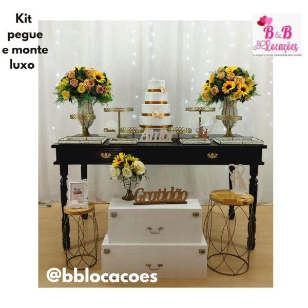 Kit Pegue e monte decoração aniversário noivado Guarulhos – Casamento – Rústico Flores