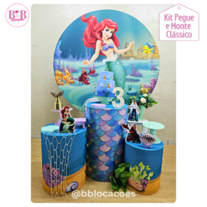 Ariel Pequena Sereia - Kit Clássico