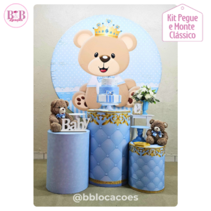 Ursinho Príncipe Azul - Kit Clássico