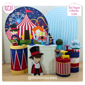 Circo Azul - Kit Luxo