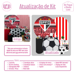 Time São Paulo - Kit Luxo