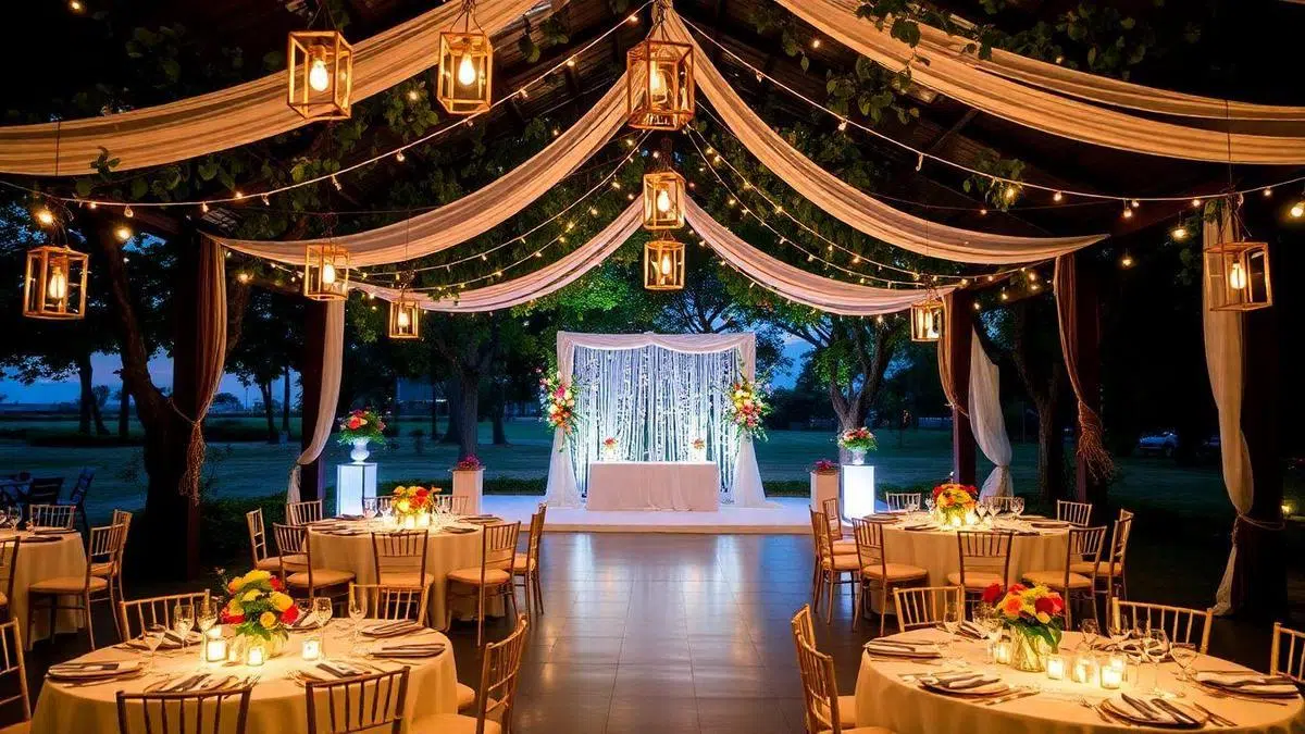 Aluguel de iluminação para casamento em Guarulhos
