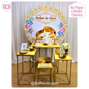 Kit Bronze 1 - Bodas de Ouro