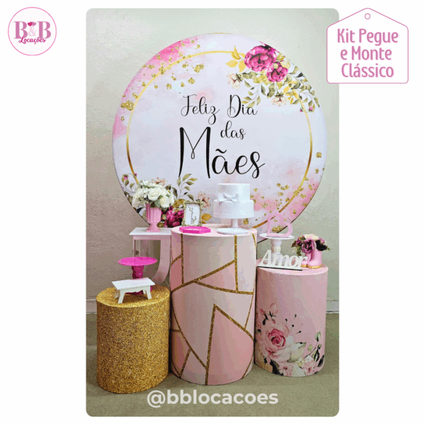 Kit Pegue e monte decoração aniversário adulto Guarulhos – mulher – Feliz dia das Mães - Image 2