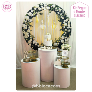 Kit Bronze 1 - Guirlanda Branca