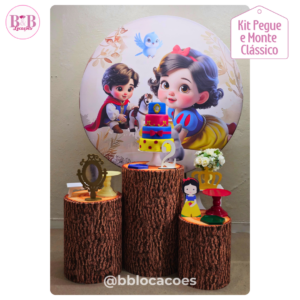 Princesa Branca de Neve Baby - Kit Clássico