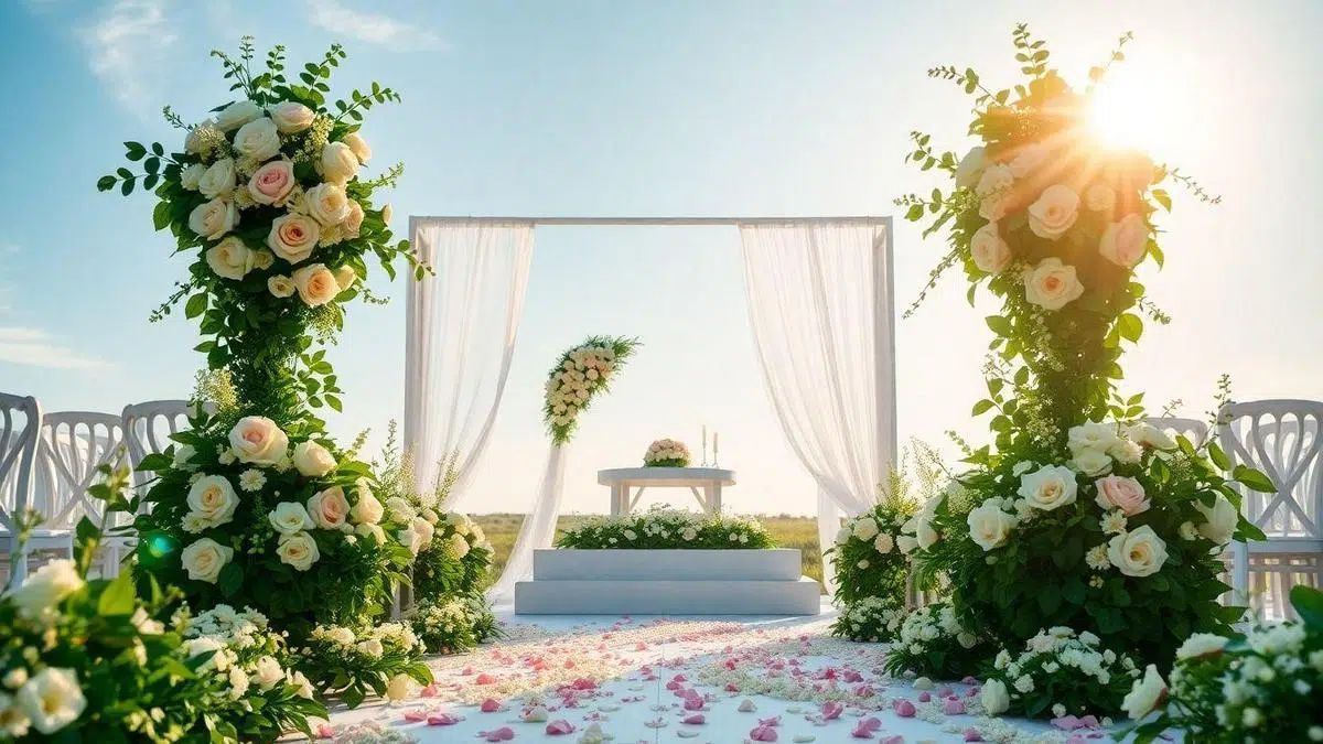 A Importância das Flores na Decoração de Casamento