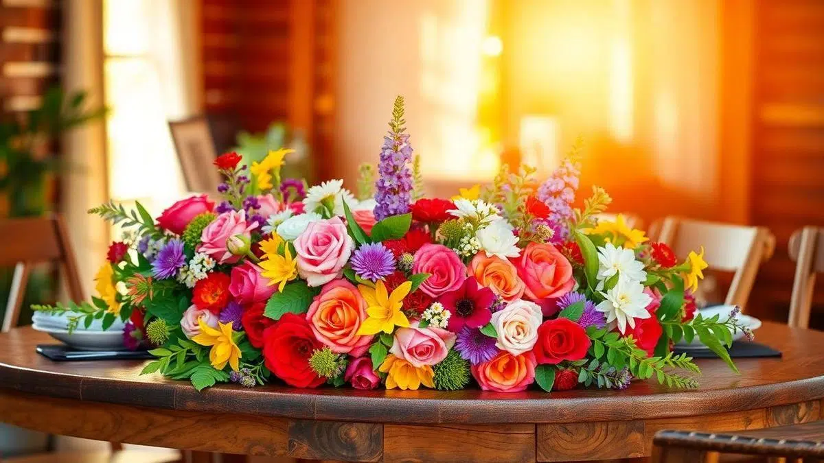 Arranjos Florais: Criatividade e Estilo