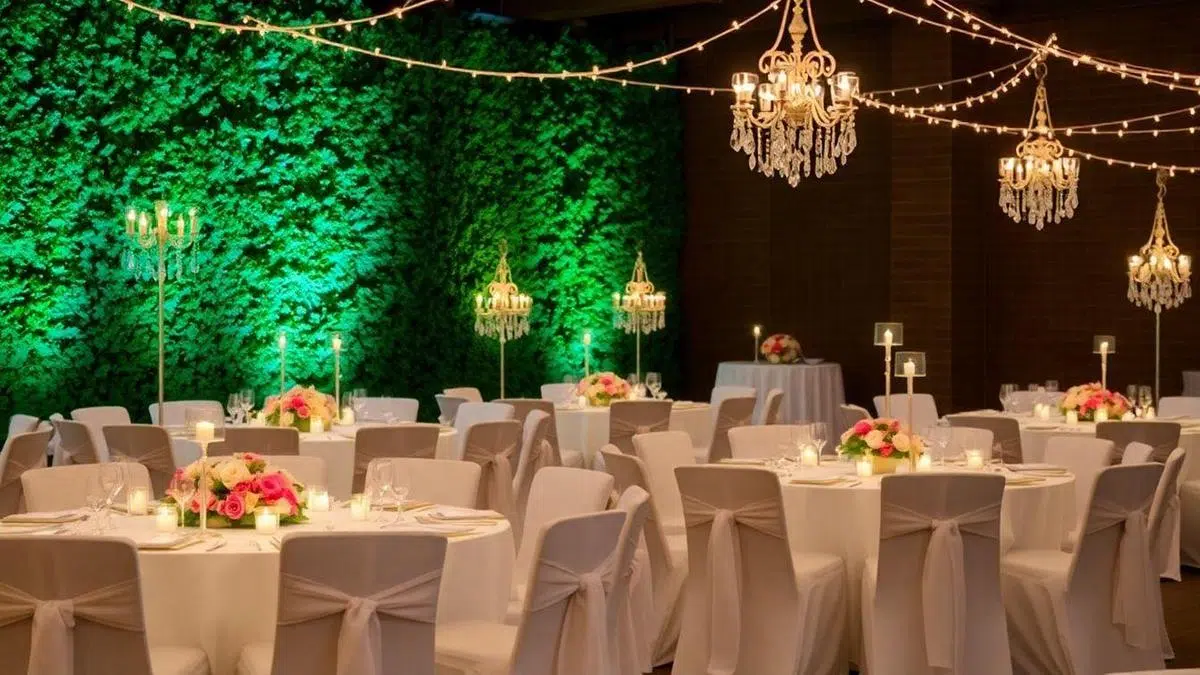 Estilo Romântico na Decoração de Casamento