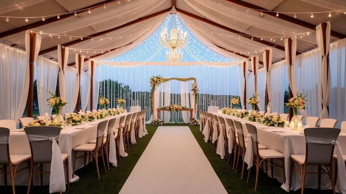 Fotos de decoração de casamento por BB Locações