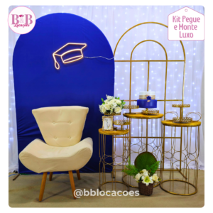 Formatura Azul Royal - Kit Clássico 2