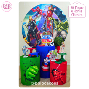 Vingadores - Kit Clássico