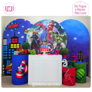Vingadores - Kit Max Luxo