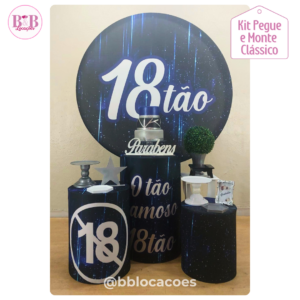 18tão - 18 anos - Kit Clássico
