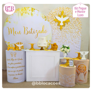 Meu Batizado - Kit Luxo