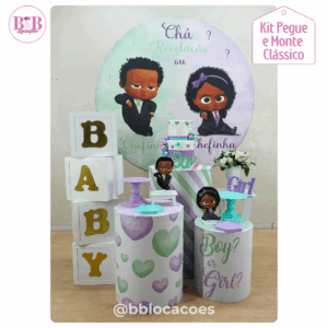 Chefinho e Chefinha - Kit Clássico + Cubos