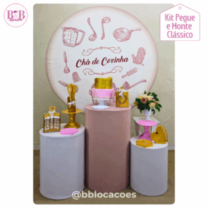 Chá de Cozinha Bege - Kit Clássico