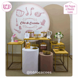 Chá de Cozinha Bege - Kit Luxo