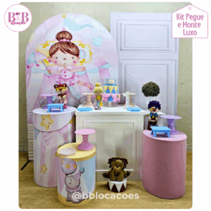 Circo Aquarela Rosa - Kit Luxo