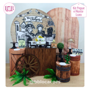 Festa Junina Cordel - Kit Luxo 1