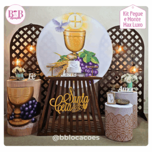 Santa Ceia - Eucaristia - Kit Max Luxo