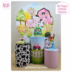 Fazendinha Rosa - Kit Clássico