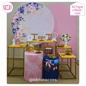 Chá de Cozinha Floral - Kit Luxo