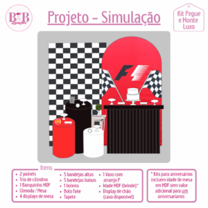 Fórmula 1 - Kit Luxo