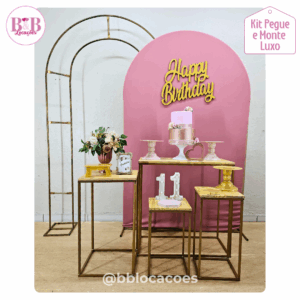 Happy Birthday Rosê - Kit Clássico