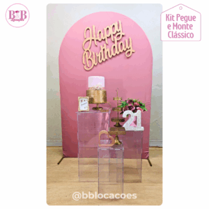 Happy Birthday Rosê - Kit Clássico 2