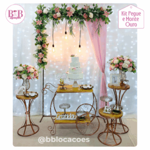 Kit Ouro - Mesa Carrinho