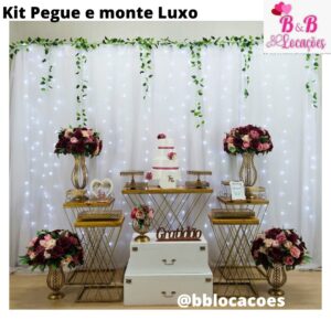 Kit Prata - Mesas Cruzadas