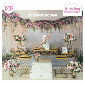 Kit Diamante - Flores Rosa