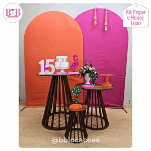 Pink e Laranja - Kit Clássico 2