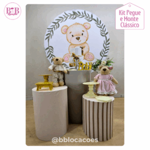 Urso Aquarela - Kit Clássico 1