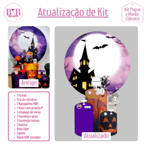 Halloween Castelo Assombrado - Kit Clássico 1