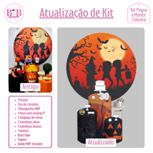 Halloween Sombras a Lua - Kit Clássico 1