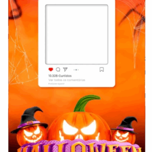 Painel interativo - Halloween